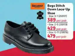Makro Buccaneer Boys Stitch Down Lace-Up Shoe offer