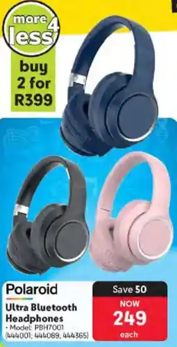 Makro Polaroid Ultra Bluetooth Headphones offer