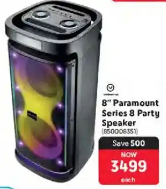 Makro Volkano 8" Paramount Series 8 Party Speaker offer