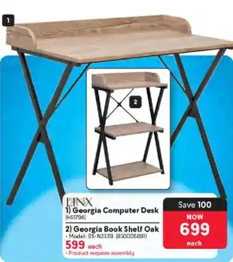 Makro LINX Georgia Computer Desk offer