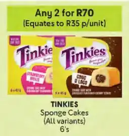 Makro TINKIES Sponge Cakes offer