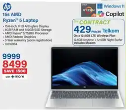 Incredible Connection HP 15s AMD Ryzen 5 Laptop offer