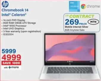 Incredible Connection HP Chromebook 14 Intel Celeron offer