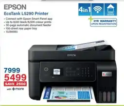 Incredible Connection EPSON EcoTank L5290 Printer offer