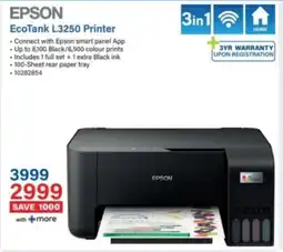 Incredible Connection EPSON EcoTank L3250 Printer offer