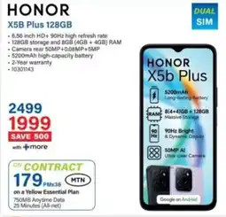 Incredible Connection HONOR X5B Plus 128GB offer