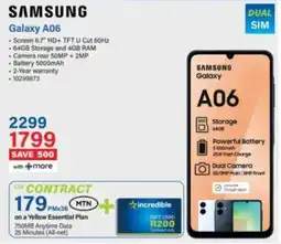 Incredible Connection SAMSUNG Galaxy A06 offer