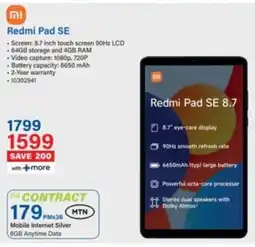 Incredible Connection Redmi Pad SE offer