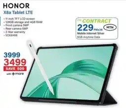 Incredible Connection HONOR X8a Tablet LTE offer