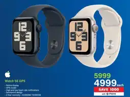 Incredible Connection Apple Watch SE GPS offer
