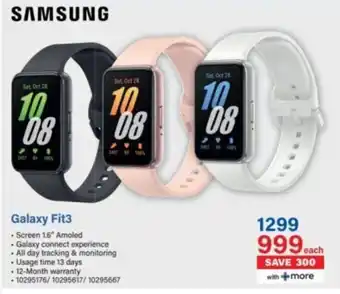 Incredible Connection SAMSUNG Galaxy Fit3 offer