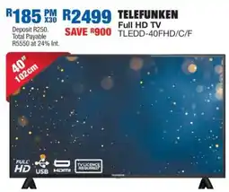 OK Furniture TELEFUNKEN Full HD TV offer