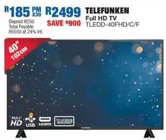 OK Furniture TELEFUNKEN Full HD TV offer