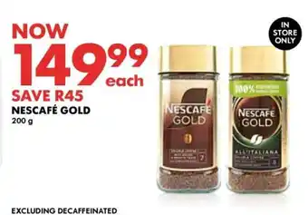Woolworths NESCAFÉ GOLD offer