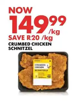 Woolworths Crumbed Chicken Schnitzel offer