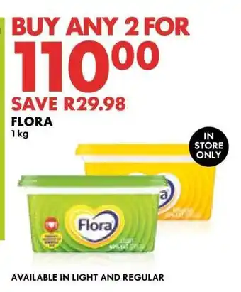 Woolworths FLORA offer