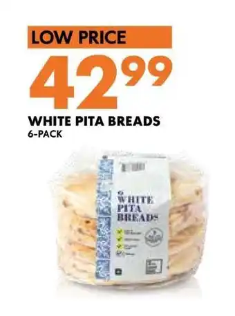 Woolworths WHITE PITA BREADS offer