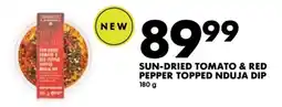 Woolworths SUN-DRIED TOMATO & RED PEPPER TOPPED NDUJA DIP offer
