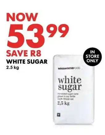 Woolworths White Sugar offer