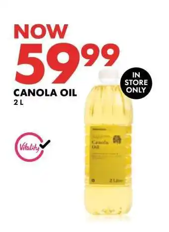 Woolworths Canola Oil offer