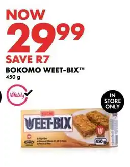 Woolworths Bokomo Weet-Bix offer