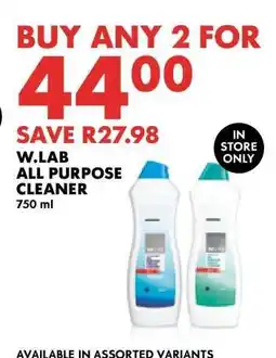 Woolworths W.LAB All Purpose Cleaner offer