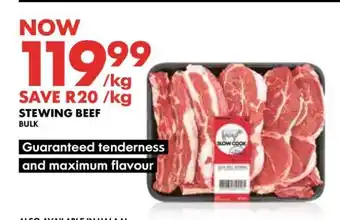 Woolworths Stewing Beef offer