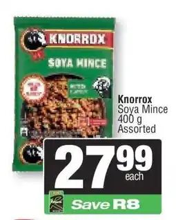 Spar Knorrox Soya Mince offer