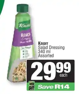 Spar Knorr Salad Dressing offer