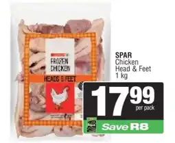 Spar SPAR Chicken Head & Feet offer
