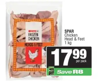 Spar SPAR Chicken Head & Feet offer