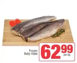 Spar Frozen Baby Hake offer
