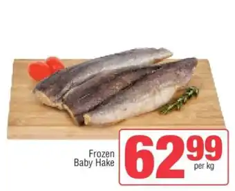 Spar Frozen Baby Hake offer