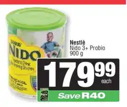 Spar Nestlé Nido 3+ Probio 900 g offer