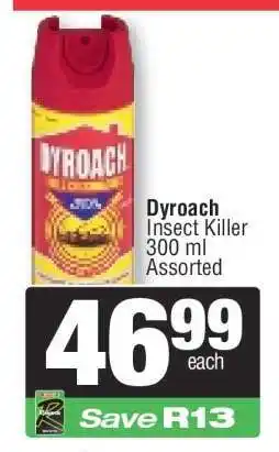 Spar Dyroach Insect Killer offer