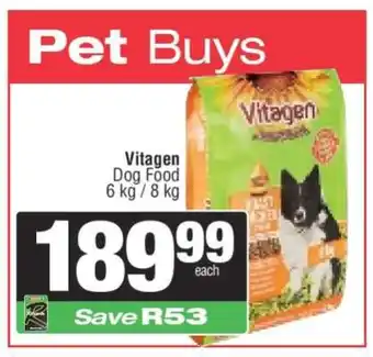 Spar Vitagen Dog Food offer