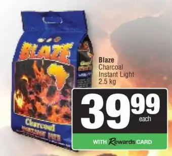 Spar Blaze Charcoal Instant Light offer
