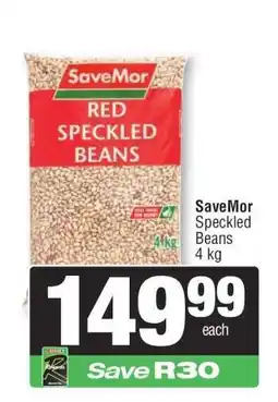 Spar SaveMor Speckled Beans offer