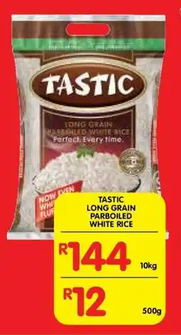Shoprite Tastic Long Grain Parboiled White Rice offer