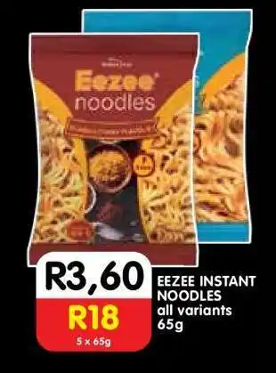 Shoprite EEZEE INSTANT NOODLES offer