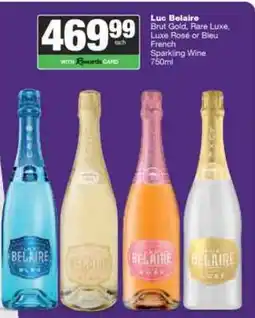 Spar Tops Luc Belaire offer
