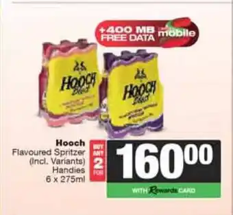 Spar Tops Hooch Flavoured Spritzer offer