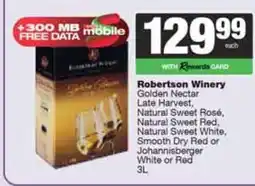 Spar Tops ROBERTSON WINERY offer