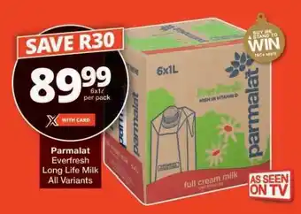 PARMALAT EVERFRESH LONG LIFE MILK