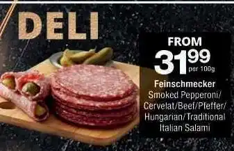 Checkers Feinschmecker Salami offer
