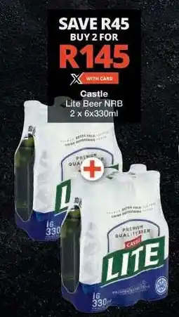 Checkers Castle Lite Beer NRB offer