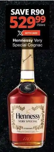 Checkers Hennessy Very Special Cognac offer