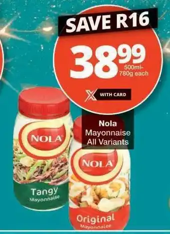 Checkers Nola Mayonnaise offer