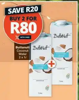 Checkers Buttanutt Coconut Water offer