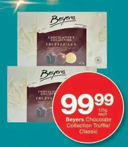 Checkers Beyers Chocolate Collection Truffle/Classic offer